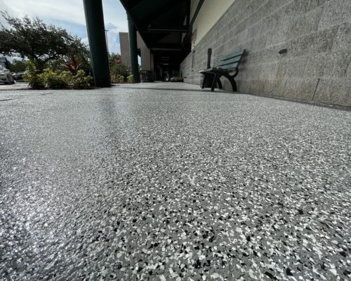 Garage Transformation Epoxy - After