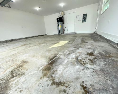 Garaje Epoxy Flooring Before