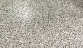 Quartz epoxy floor finish sample