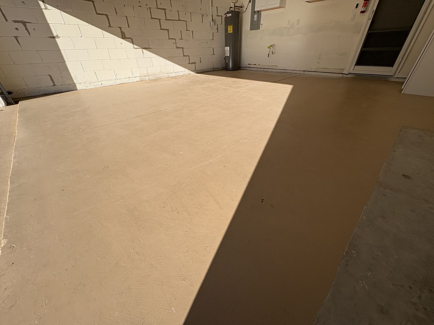 Residential Epoxy Flooring Palm Bay Fl Local Experts in Palm Bay, FL — flake epoxy finish detail by DJ Epoxy Solutions