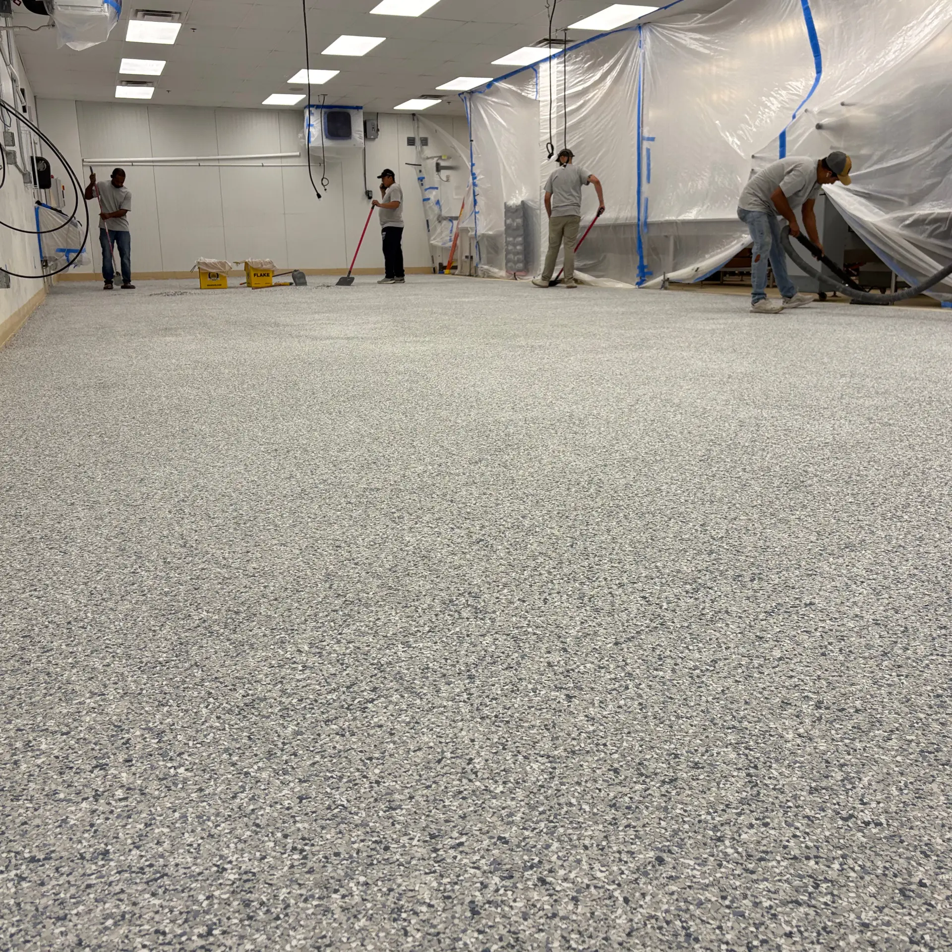 Concrete preparation by DJ Epoxy Solutions