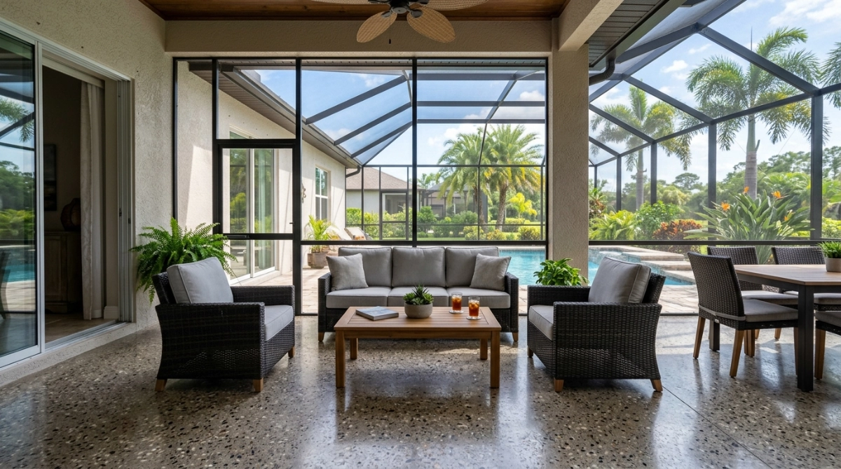 Polished Concrete Garage Floors