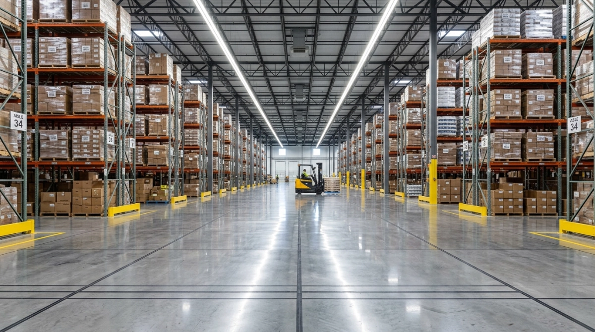 Polished Concrete for Retail and Showrooms