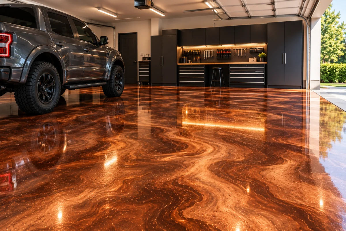 Can Metallic Epoxy Be Used in a Garage