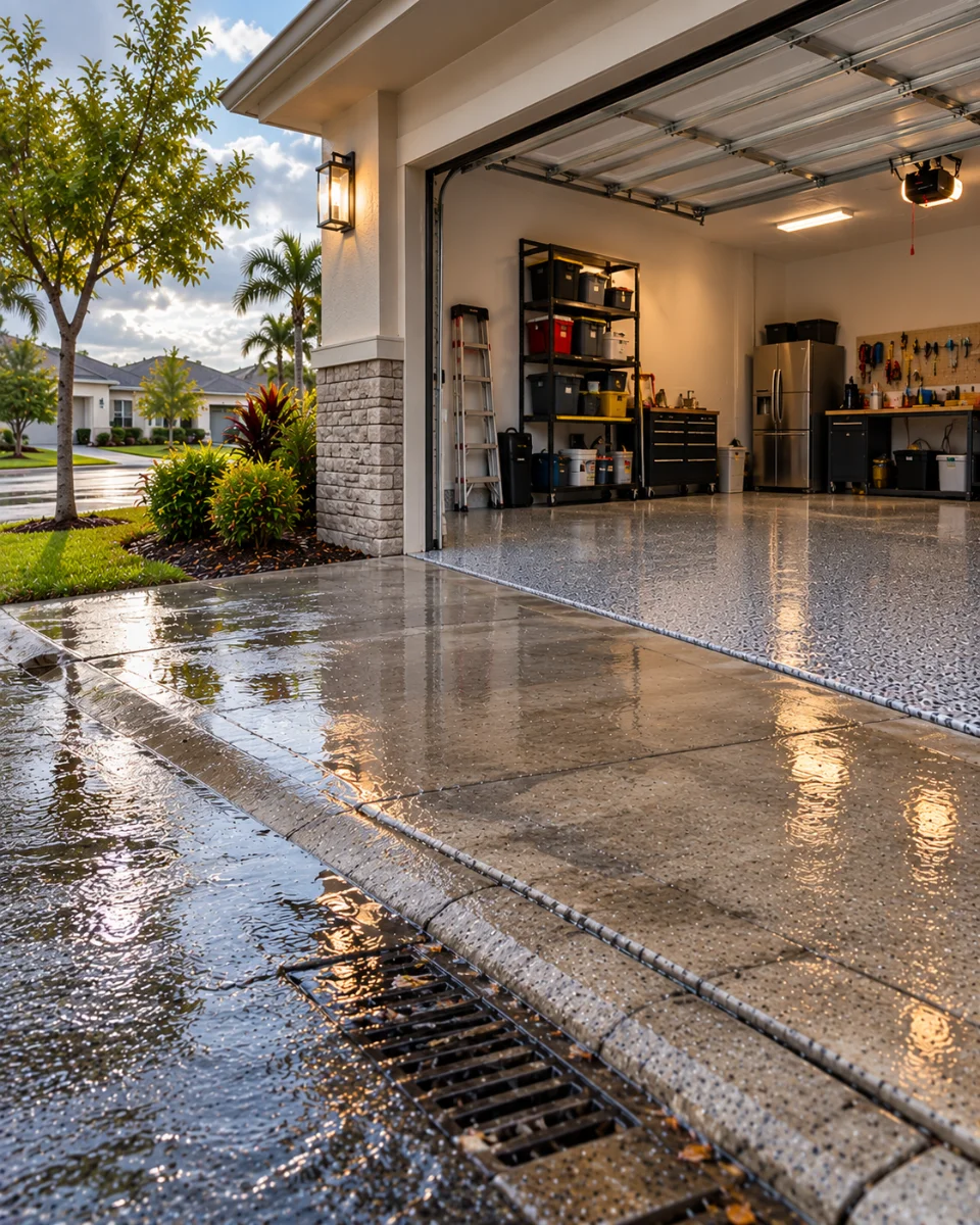 Does Water Collect Near Your Garage Door