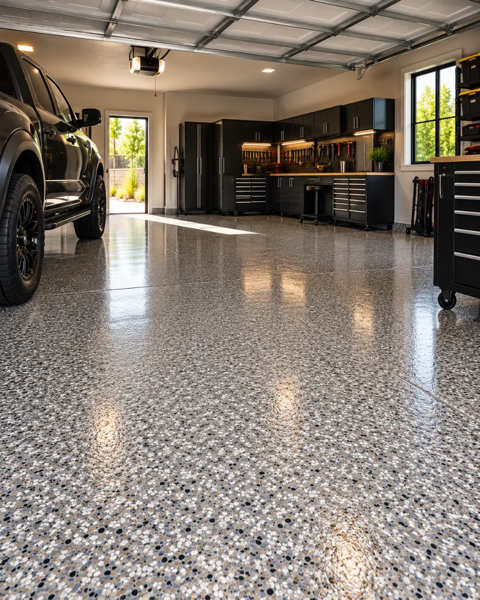 Flake Garage Flooring Starting Prices