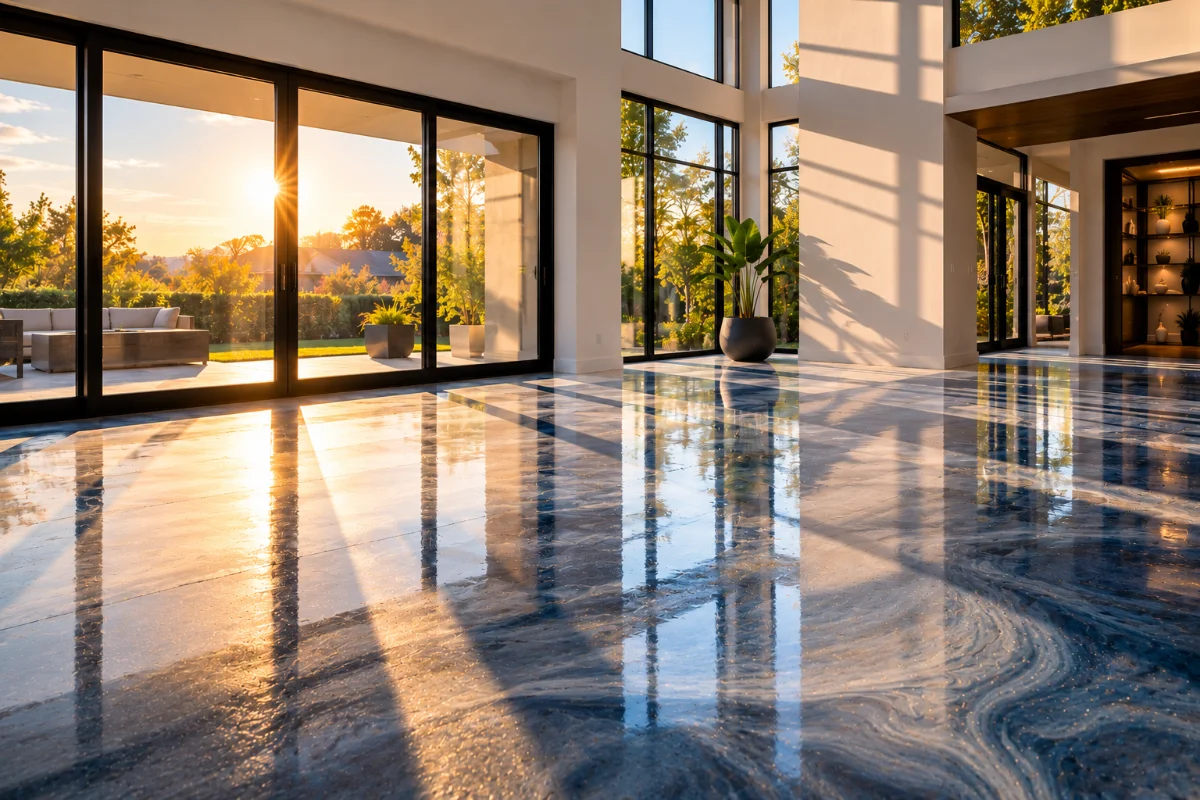 How Much Direct Sunlight Reaches the Floor
