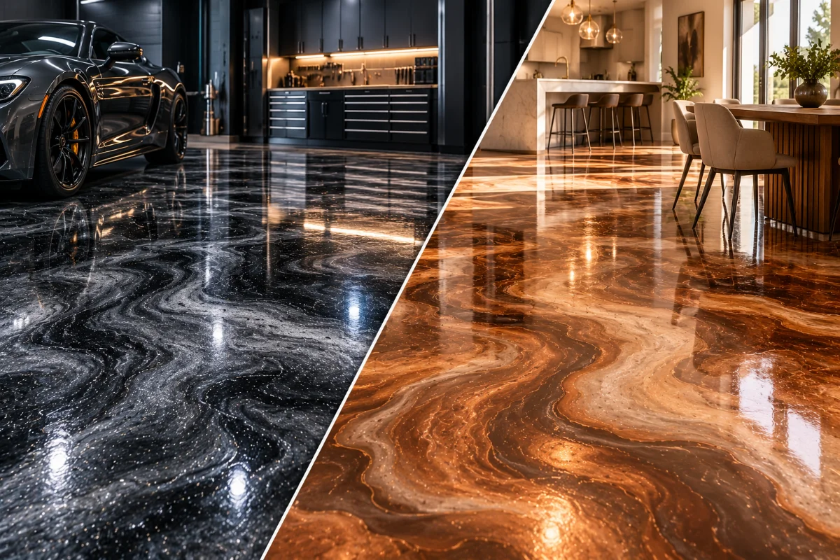 No Two Metallic Floors Should Look Exactly the Same